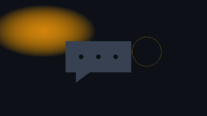 Chat bubble and price coin representing AI chatbot cost