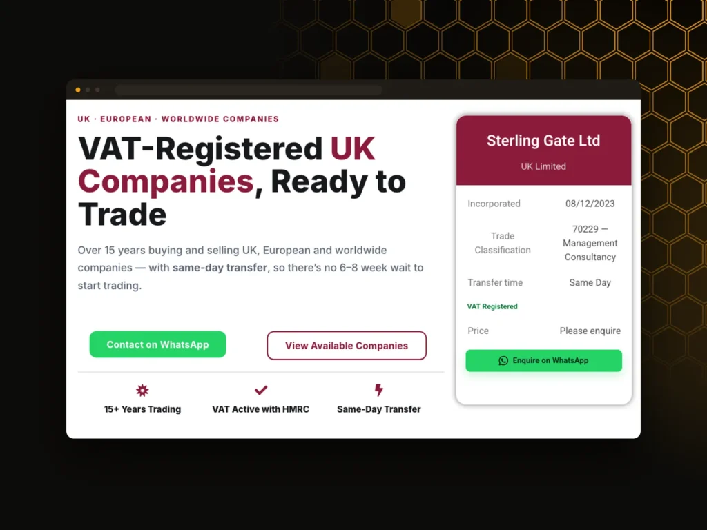 VAT Registered Companies website